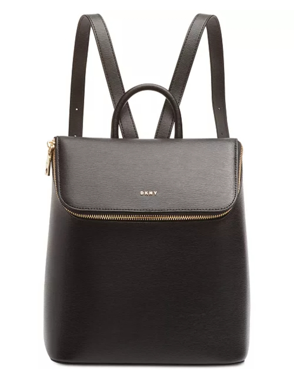 NWT - DKNY Bryant Blue Leather Zip-Trim Backpack - Size Os – NWT